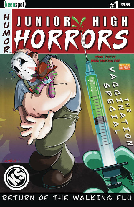 JR HIGH HORRORS RETURN WALKING FLU VACCINE ED #1 CVR B BECK