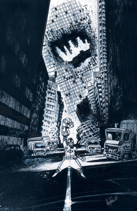 ULTRAMEGA BY JAMES HARREN #2 CVR D 10 COPY INCV B&W VIRGIN