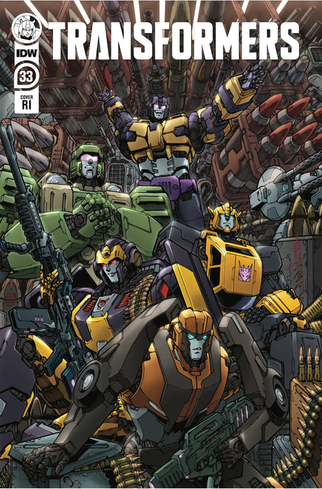 TRANSFORMERS #33 CVR C 10 COPY INCV ALEX MILNE