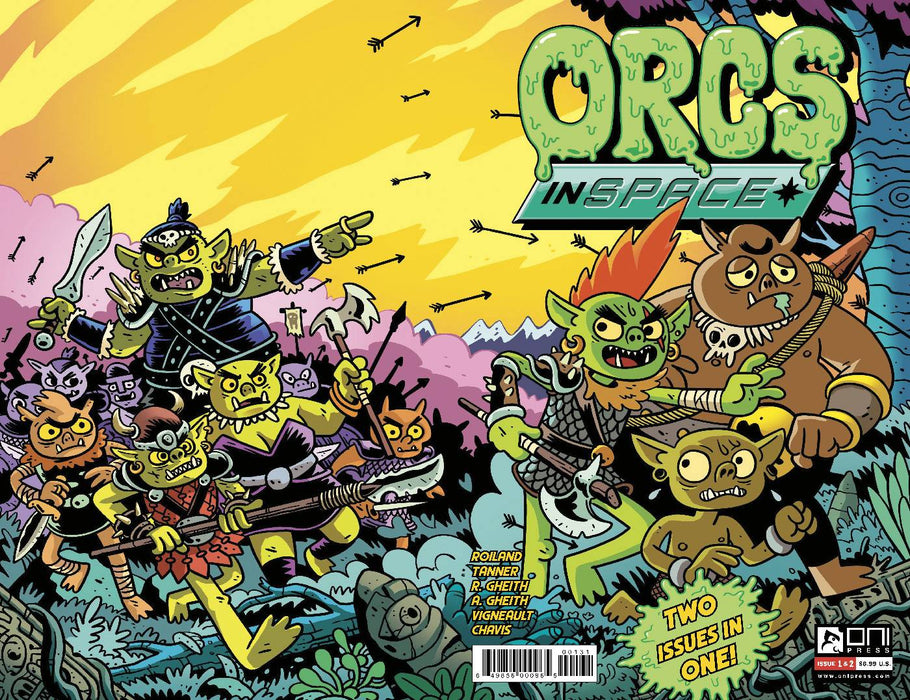 ORCS IN SPACE 2 IN 1 CVR C 10 COPY INCV