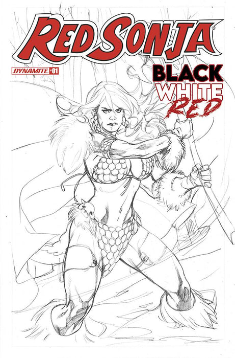 RED SONJA BLACK WHITE RED #1 CVR G 20 COPY INCV LUPACCHINO L