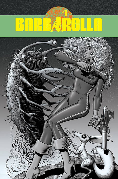 BARBARELLA #1 CVR L 50 COPY INCV BOLLAND B&W