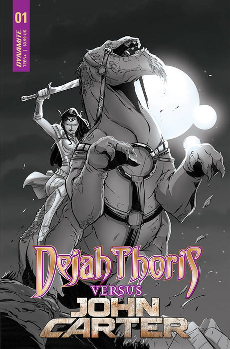 DEJAH THORIS VS JOHN CARTER OF MARS #1 CVR H 25 COPY INCV MI