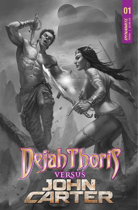 DEJAH THORIS VS JOHN CARTER OF MARS #1 CVR K 50 COPY INCV PA