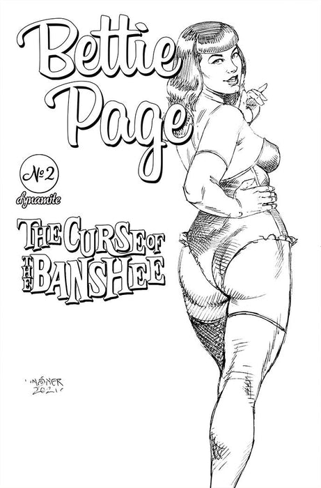 BETTIE PAGE & CURSE OF THE BANSHEE #2 CVR H 20 COPY INCV LIN