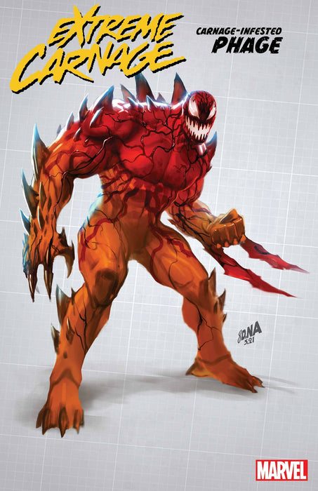 EXTREME CARNAGE PHAGE #1 1:10 NAKAYAMA DESIGN VAR