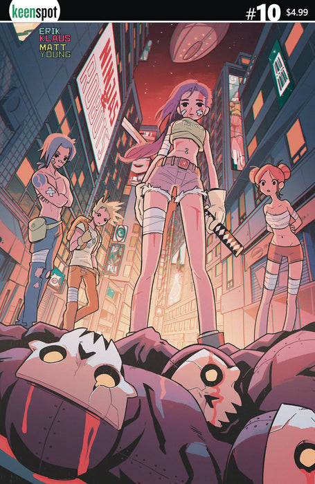 NINJAS & ROBOTS #10 CVR D DALMAU
