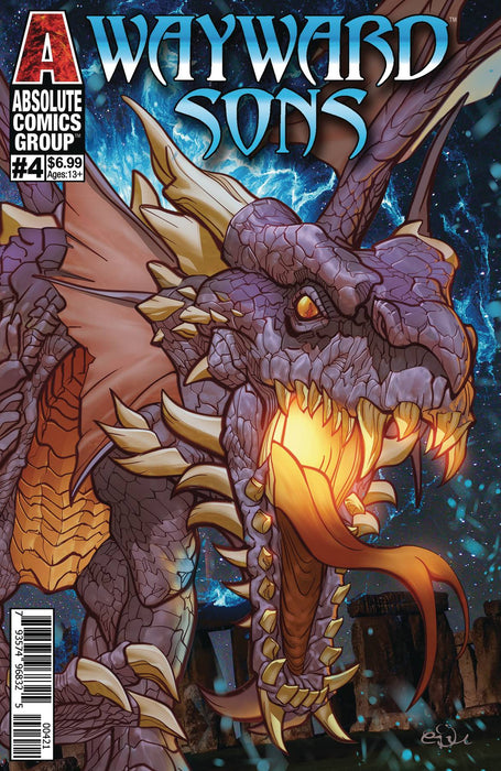 WAYWARD SONS #4 CVR B FRANCISCO HOLOFOIL LOGO