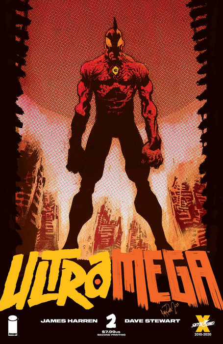 ULTRAMEGA BY JAMES HARREN #2 2ND PTG CVR A HARREN