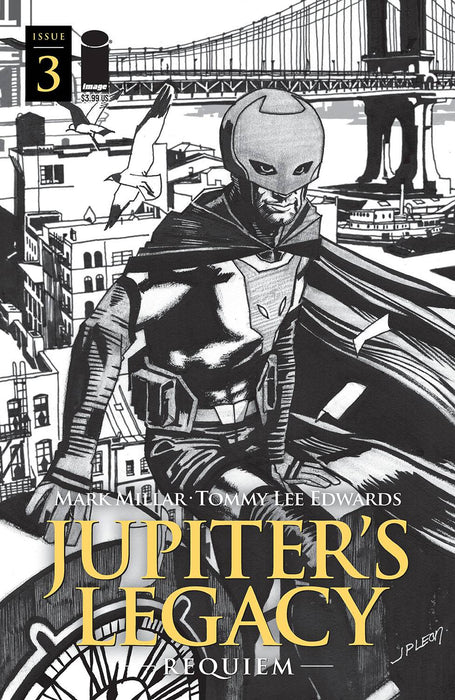 JUPITERS LEGACY REQUIEM #3 (OF 12) CVR C LEON B&W (MR)