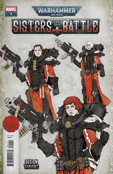 WARHAMMER 40K SISTERS BATTLE #1 (OF 5) 1:25 SALAZAR DESIGN VAR