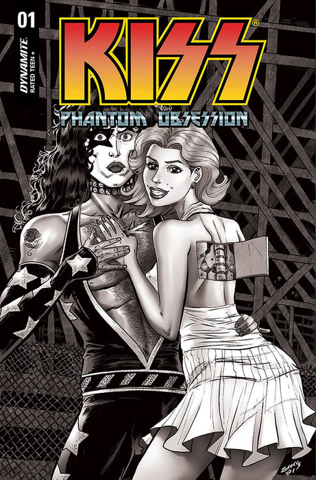 KISS PHANTOM OBSESSION #1 CVR L 50 COPY INCV SEELEY B&W