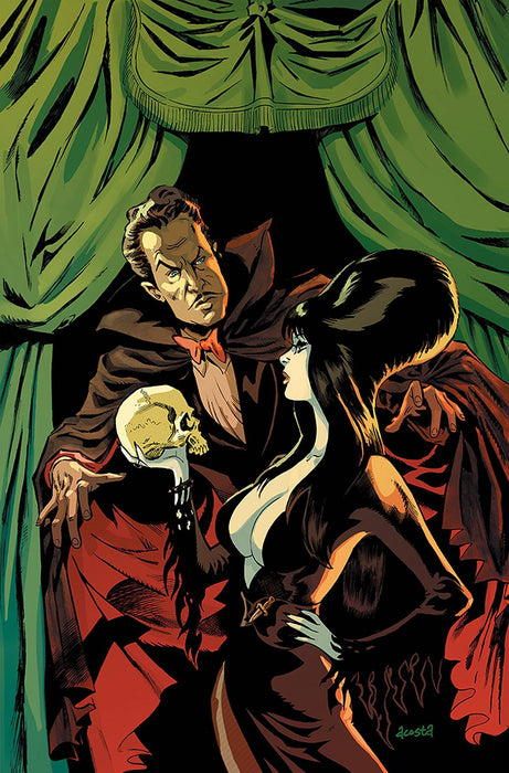 ELVIRA MEETS VINCENT PRICE #1 CVR M ROYLE LTD VIRGIN