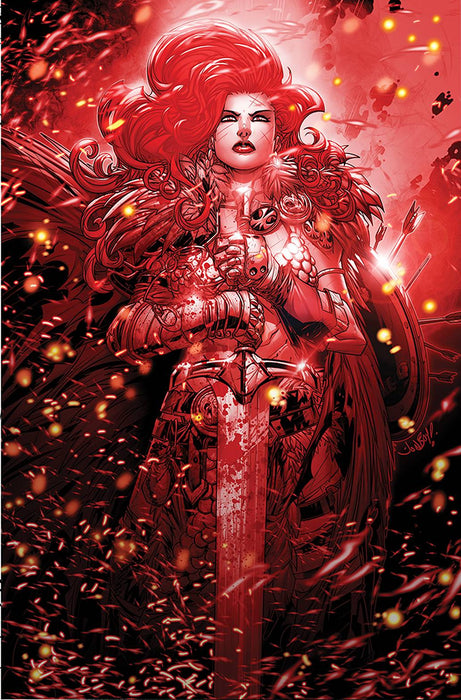 RED SONJA BLACK WHITE RED #2 CVR L MEYERS LTD VIRGIN (C: 0-1