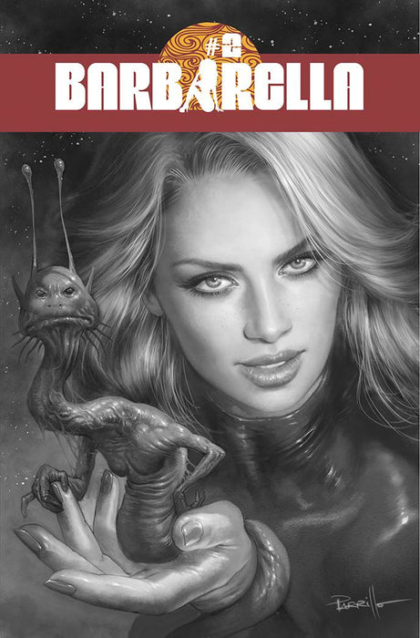 BARBARELLA #2 CVR H 25 COPY INCV PARRILLO B&W