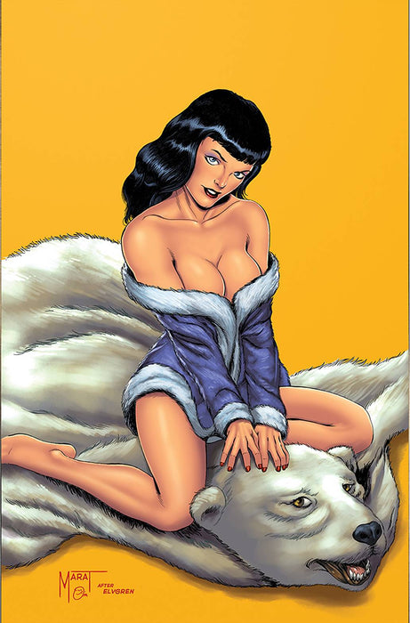 BETTIE PAGE & CURSE OF THE BANSHEE #3 CVR N MYCHAELS LTD VIR