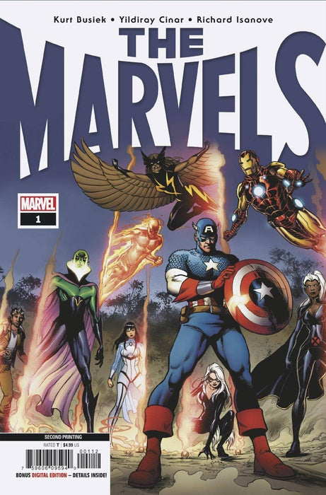 The Marvels (2020) #1 CINAR 2ND PTG VAR