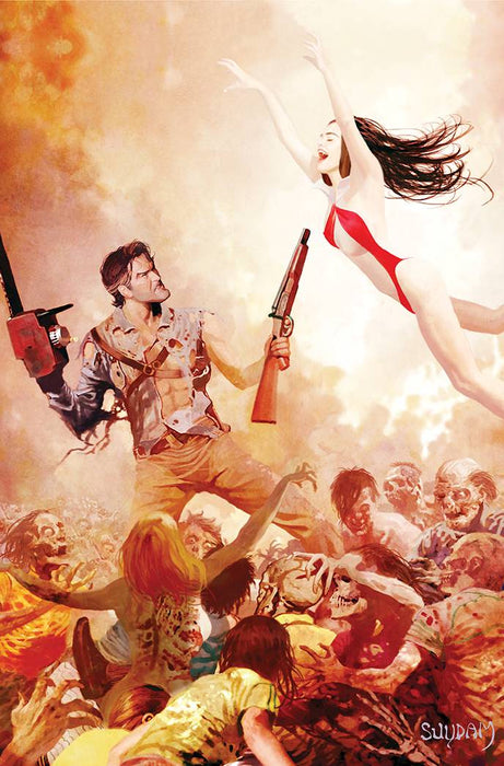DIE!NAMITE LIVES #1 ONE PER STORE ELITE ED SUYDAM NON ZOMBIE VIRGIN VARIANT