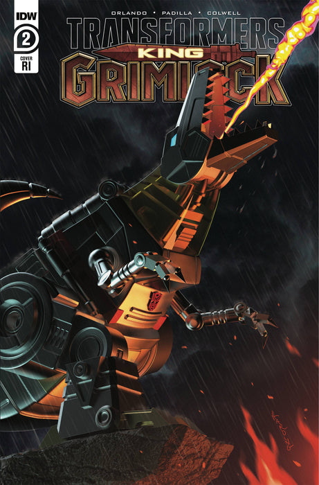 TRANSFORMERS KING GRIMLOCK #2 (OF 5) CVR C 10 COPY INCV HARD