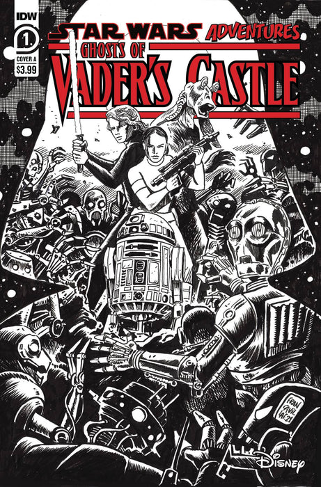 STAR WARS ADV GHOST VADERS CASTLE #1 (OF 5) CVR C 10 COPY FR