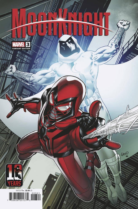 MOON KNIGHT #3 LAND MILES MORALES 10TH ANNIV VAR