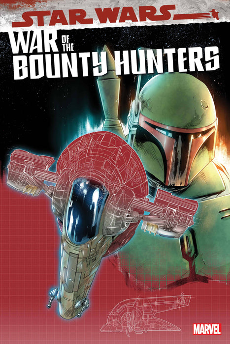 STAR WARS WAR BOUNTY HUNTERS #4 (OF 5) BLUEPRINT VAR