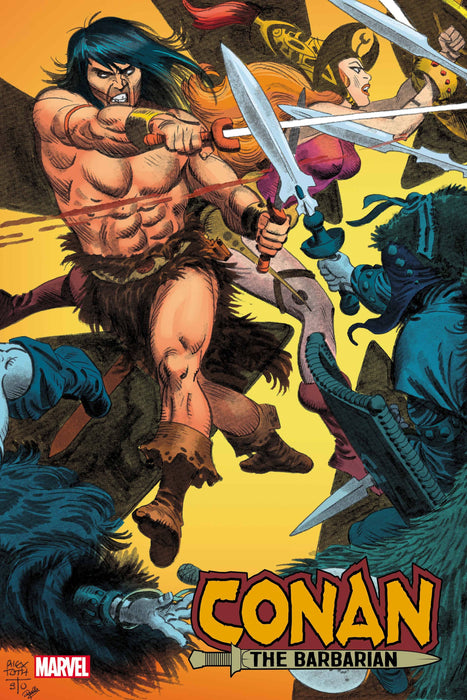CONAN THE BARBARIAN #25 1:50 TOTH HIDDEN GEM VAR