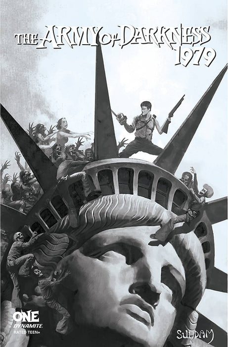 ARMY OF DARKNESS 1979 #1 CVR F 10 COPY INCV SUYDAM B&W