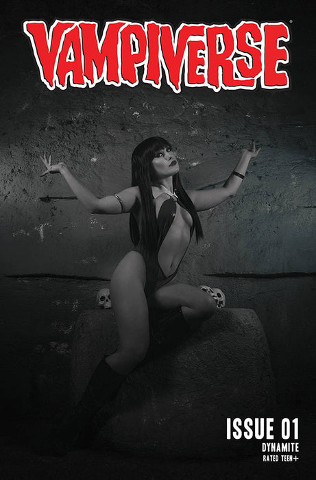 VAMPIVERSE #1 CVR J 30 COPY INCV COSPLAY B&W