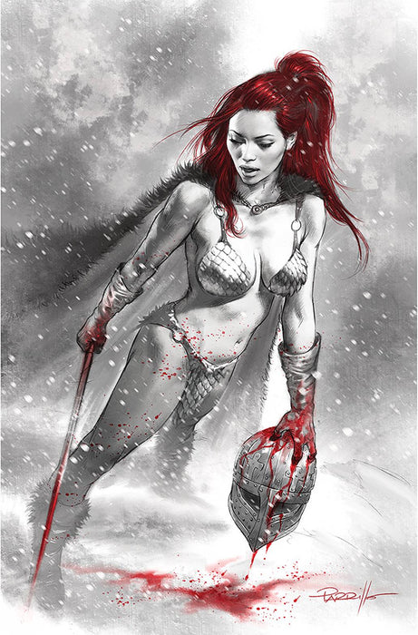 RED SONJA BLACK WHITE RED #3 CVR I IZAAKSE LTD VIRGIN (C: 0-