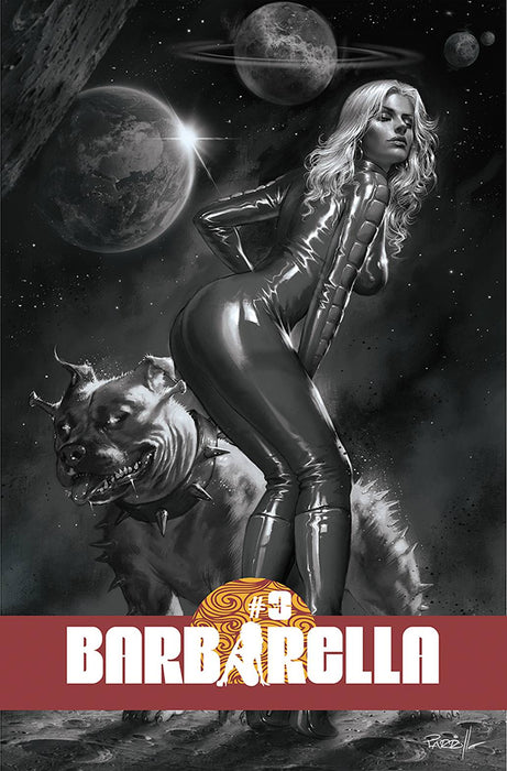 BARBARELLA #3 CVR F 10 COPY INCV PARRILLO B&W