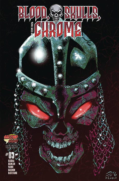 BLOOD SKULLS AND CHROME #3 (OF 5) CVR B BAGATZKY