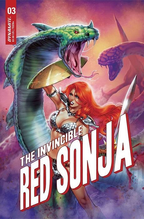 INVINCIBLE RED SONJA #3 CVR Q FOC PREMIUM CHATZOUDIS