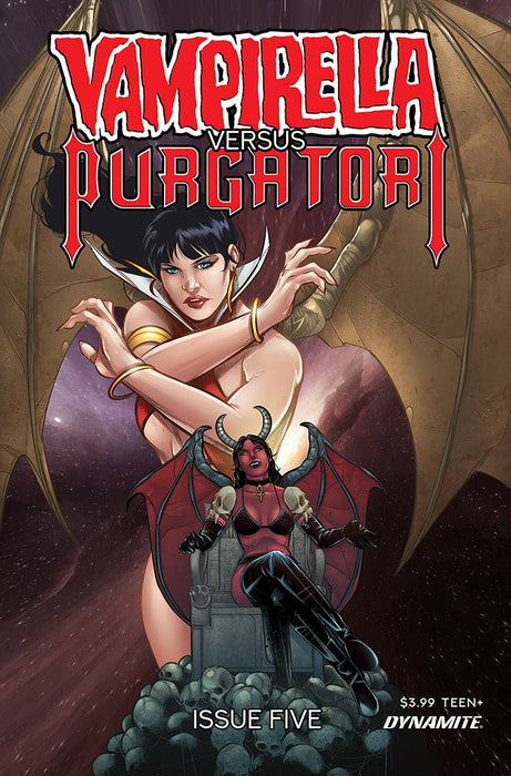 VAMPIRELLA VS PURGATORI #5 CVR K PREMIUM SARRASECA