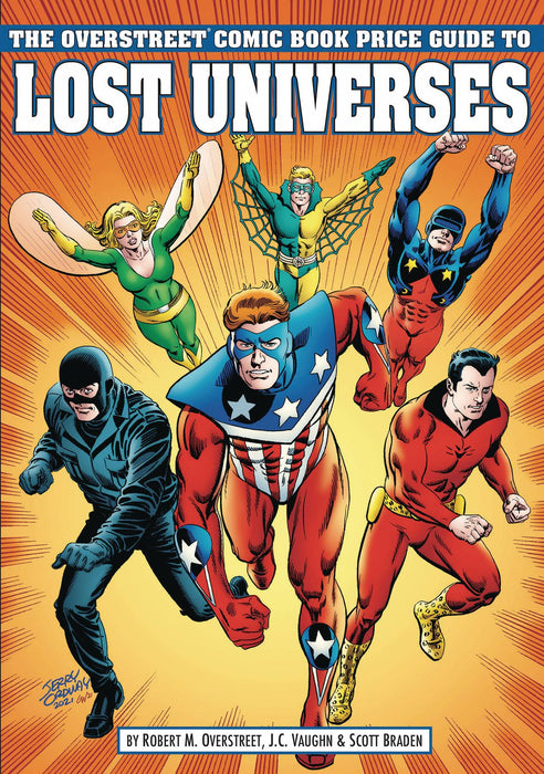 OVERSTREET GUIDE TO LOST UNIVERSES SC CVR B CRUSADERS (C: 0-