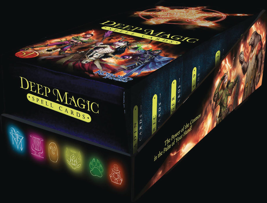 DEEP MAGIC SPELL CARDS DISPLAY BOX