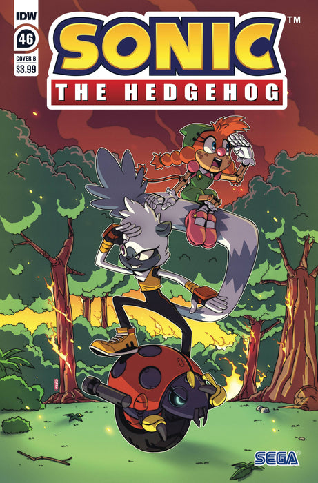 SONIC THE HEDGEHOG #46 CVR A JAMPOLE (C: 1-0-0)