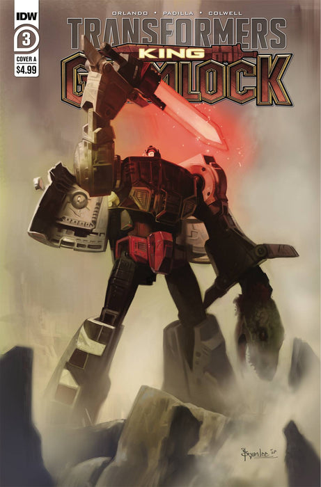 Transformers: King Grimlock (2021) #3 (Cover A Lee)