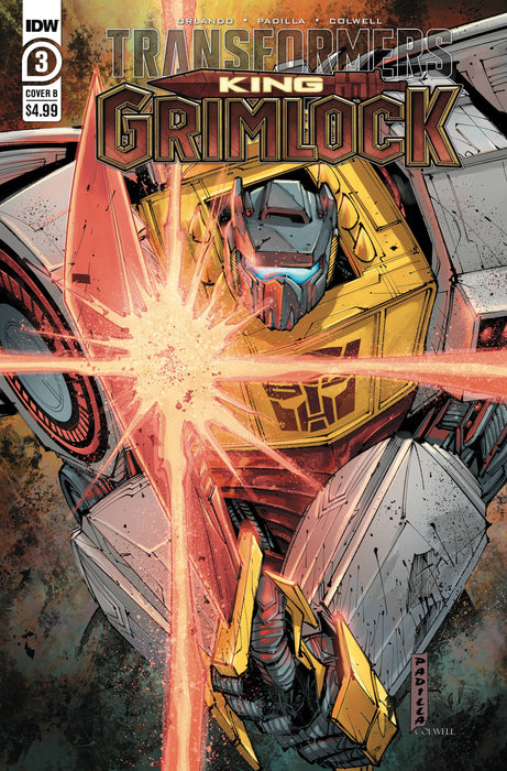 Transformers: King Grimlock (2021) #3 (Cover B Padilla)