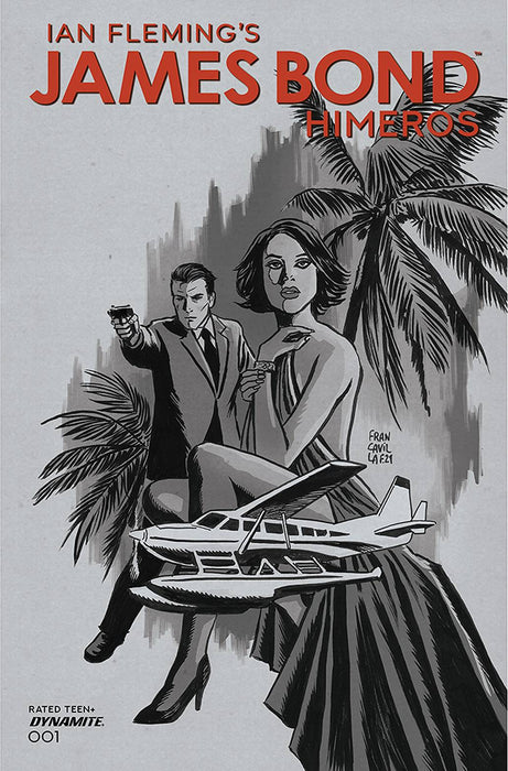 JAMES BOND HIMEROS #1 CVR D 10 COPY INCV FRANCAVILLA B&W