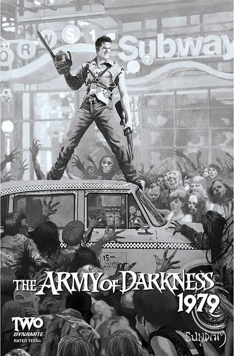 ARMY OF DARKNESS 1979 #2 CVR E 10 COPY INCV SUYDAM B&W