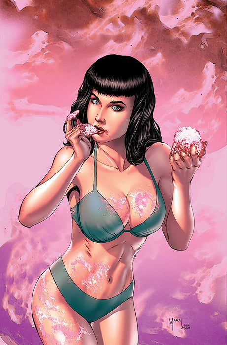 BETTIE PAGE & CURSE OF THE BANSHEE #5 CVR J MYCHAELS LTD VIR