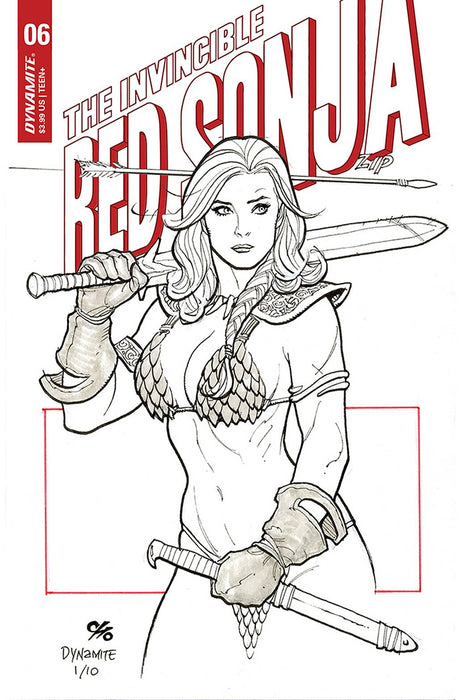 INVINCIBLE RED SONJA #6 CVR D CHO