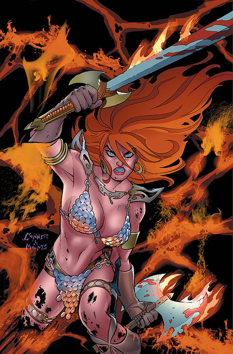 INVINCIBLE RED SONJA #6 CVR K CONNER LTD VIRGIN