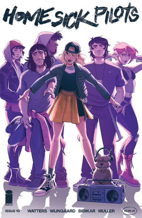 HOME SICK PILOTS #10 CVR B BOO (Signed by Dan Watters & Caspar Wijnigaard)