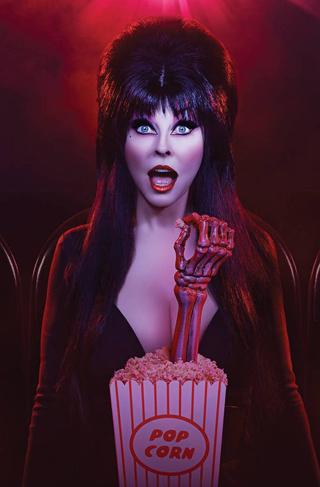 ELVIRA MEETS VINCENT PRICE #1 CVR P 7 COPY FOC INCV PHOTO VI