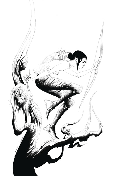 WHITE ASH SEASON 2 #1 CVR C 25 COPY JAE LEE B&W VIRGIN