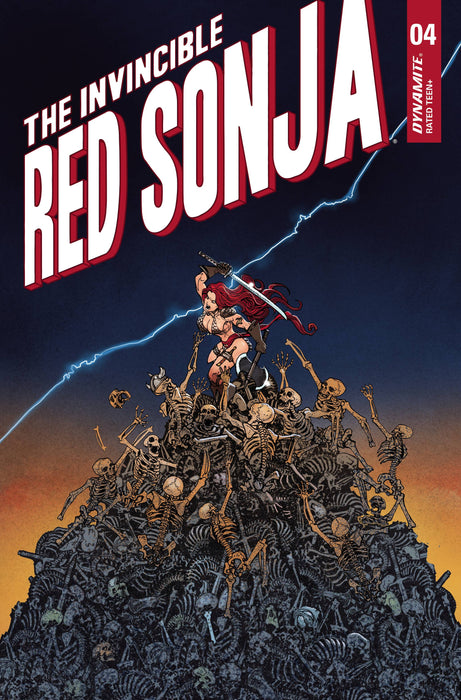 INVINCIBLE RED SONJA #4 CVR P FOC PREMIUM MORITAT