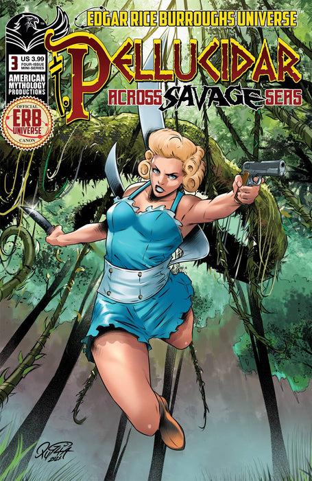 PELLUCIDAR ACROSS SAVAGE SEAS #3 CVR A PUGLIA