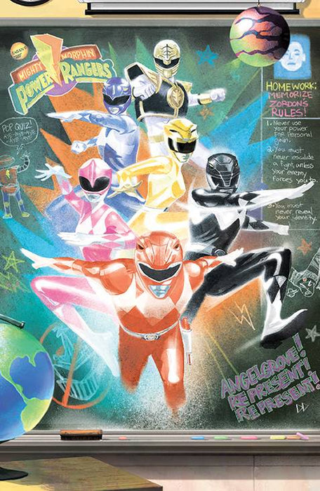 MIGHTY MORPHIN #13 CVR F FOC REVEAL VAR DEL MUNDO (C: 1-0-0)